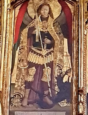 Affresco chiesa di san michele a pigna